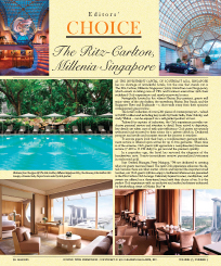 Editors Choice - The Ritz-Carlton, Millenia Singapore